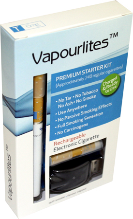 Unbranded Vapourlites Electronic Cigarette Starter Kit 6mg