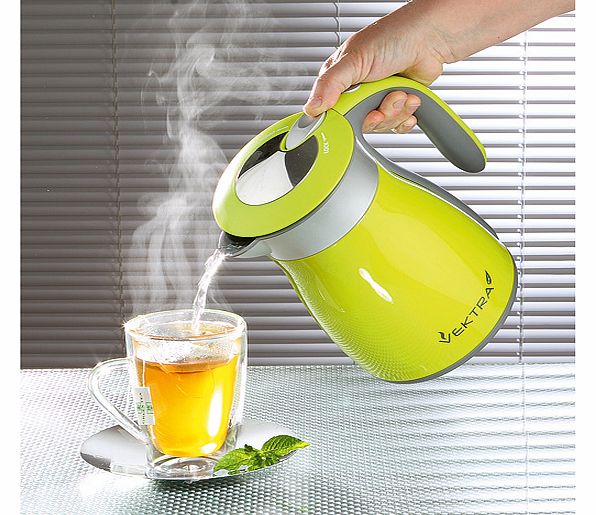 Save time and energy when youre entertaining, want a second cuppa or need more hot water for your cooking. This new vacuum kettle will boil your water and then keep it hot for up to 4 hours, saving time and energy. In tests, water still measured 9