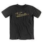 This Black Classic Bike Velocette T-Shirt is manufactured from 100% cotton the top is machine washab
