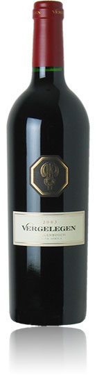 Unbranded Vergelegen Red 20022003 Stellenbosch