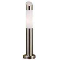 (H) 500 x (W) 110 x (D) 110mm, 1 x 40w halogen bulb included, Outdoor stainless steel angled