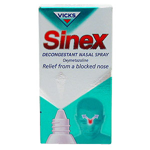 Vicks Sinex Decongestant Nasal Spray - Size: 20ml
