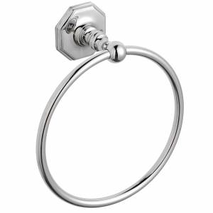 Luxury range of Victorian style bathroom accessories. Towel Ring. Dimensions H205 xW183xD71mm. Avail