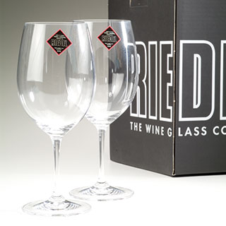 This pair of quality Lead Crystal red wine glasses from the Austrian Tyrol are sure to impress!