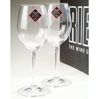 This pair of quality Lead Crystal white wine glasses from the Austrian Tyrol are sure to impress!