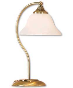 Virginia Brass Finish Table Lamp