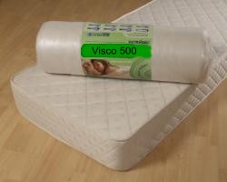 The Visco 500 is made with high density visco elastic memory foam and has an easy removable
