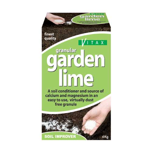 The garden lime improves the drainage of heavy clay soils making them easier to work with.