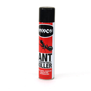 Part of the famous Nippon Range of ant and insect killers  this spray is a highly efficient insectic