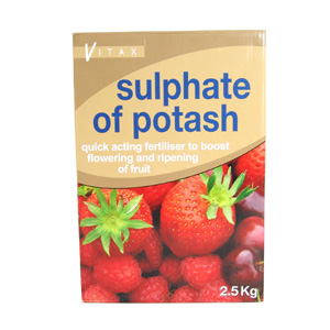 A quick acting fertilizer  potash strengthens plants and makes them more weather and disease resista
