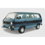A new 1/43 scale VW T3 Bus 1979 diecast replica from Minichamps. This model measures 10cm (4
