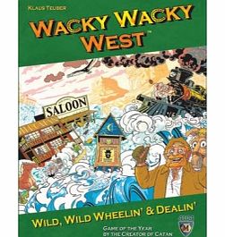 Unbranded Wacky Wacky West Board Game