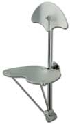 Wall Mounted Shower Seat with Backrest