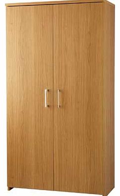 Unbranded Walton Tall 2 Door Cupboard - Oak Effect