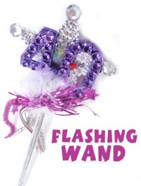 Life begins at Forty and as a special treat you get a flashing wand to grant everyone else`s wishes 