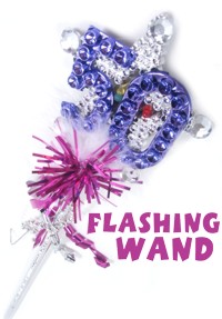 Make everyone`s wishes come true with this flashing 50th Birthday wand. It could also be used for a 