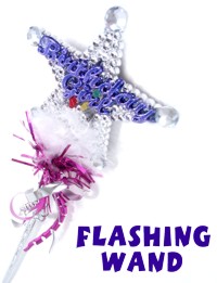 Make that special girl feel even more special on her birthday with her own flashing wand.