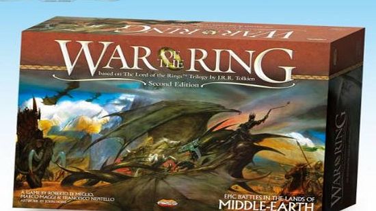 Unbranded War of the Ring 2nd Edition Board Game