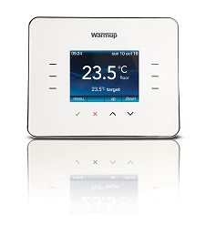 Unbranded Warm Up 3IE Thermostat: Cloud White - EXCLUSIVE