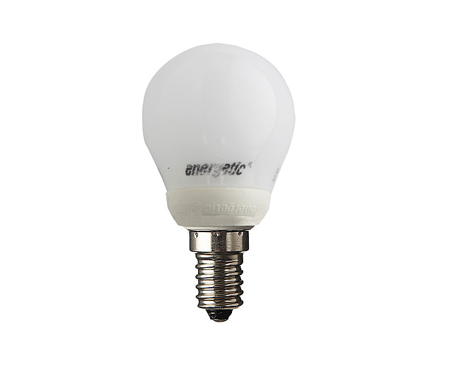 Unbranded Warm White Energy Saving Bulb - Golf Ball - 7w - Small Screw (2 x 4 Pack)