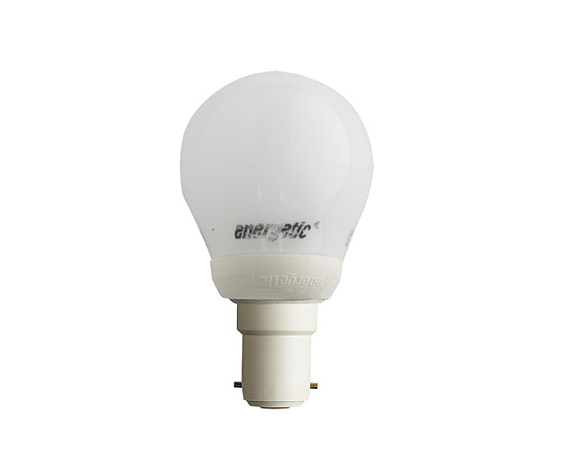Unbranded Warm White Energy Saving Bulb, Golf Ball, 7w,