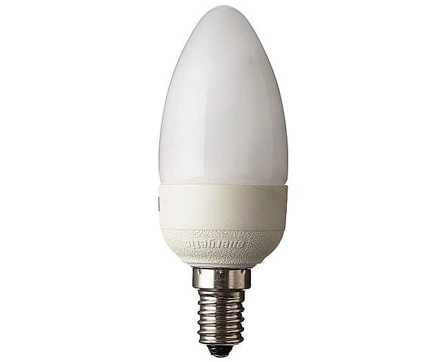 Unbranded Warm White Energy Saving Bulbs - Candle - 7w Small Screw (2 x 4 Pack)