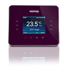 Unbranded Warmup 3IE I-Zone Thermostat Warm Berry