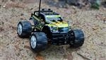 Unbranded Warpath Monster Truck: - Black and yellow