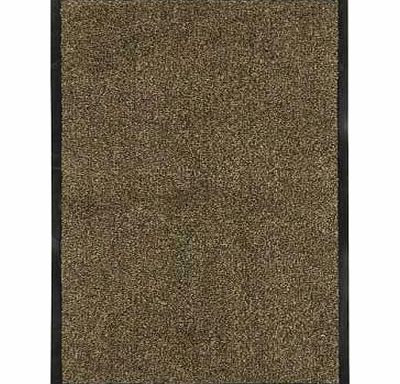 Unbranded Washable Absorbing Mat 90x60cm - Brown
