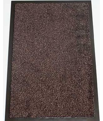 Washamat Dark Brown Doormat - 120 x 90cm