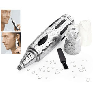 The Waterproof Nose, Ear and Mustache Hair Trimmer is a great practical gift for any occasion. Trim