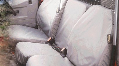 Waterproof seat covers- 60/40 split rear bench pai