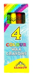 Wax crayons - pack of 4