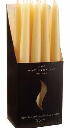 Unbranded Wax Lyrical Box of 6 Taper Candles