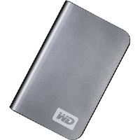 Unbranded WD Passport Elite 320GB Titanium Portable Hard