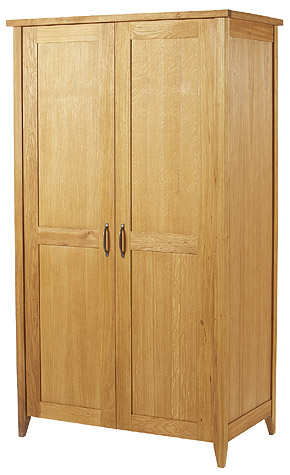 Unbranded Wealden All Hanging Wardrobe (Oiled Finish )