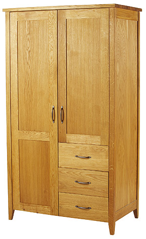 Unbranded Wealden Combination Wardrobe (Oiled Finish )