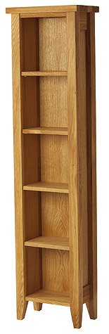 Unbranded Wealden Tall Narrow Bookcase (Oiled Finish )