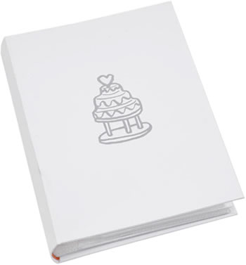 Capture memories of the big day in this funky and affordable photo album.Paper by Wireworks is the