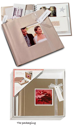 Unbranded Wedding Keepsake Book and Box