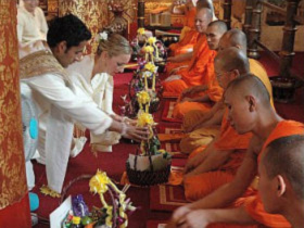 Unbranded Weddings in Thailand, Buddhist and Christian