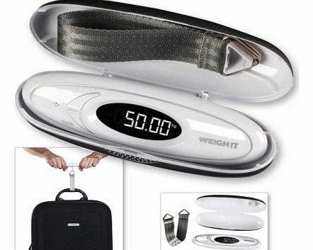 Weigh It Luggage ScalesFlying abroad these days comes with many restrictions and the one that costs you the most time, and sometimes money, is the weight restrictionsNow you can weigh your bags before you leave home with the Weigh It Luggage Scales. 