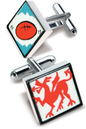 Unbranded Welsh Rugby Cufflinks
