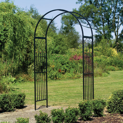 The innovative and practical Westminster arch can be used as simply a garden arch  a Gate with the a