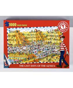 Unbranded Wheres Wally - Aztecs 1000 Piece Puzzle