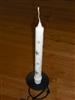 Unbranded White Advent Candle: 25cm - 3 x Advent Candles