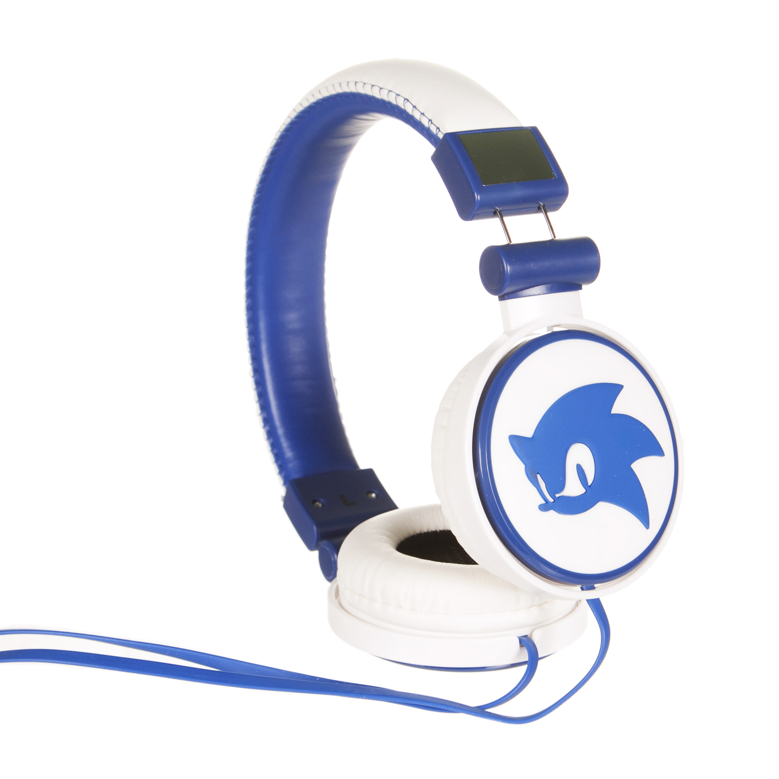 Unbranded White And Blue Sonic The Hedgehog Headphones
