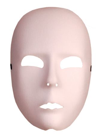 Unbranded White Full Face Mask