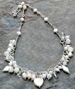 Unbranded White Multi Pearl Necklace