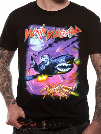 Unbranded White Wizzard (Flying Tigers) T-Shirt